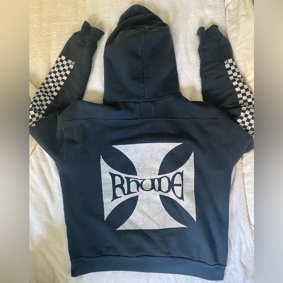Rhude Checkered Hoodie - Picture 2 of 4